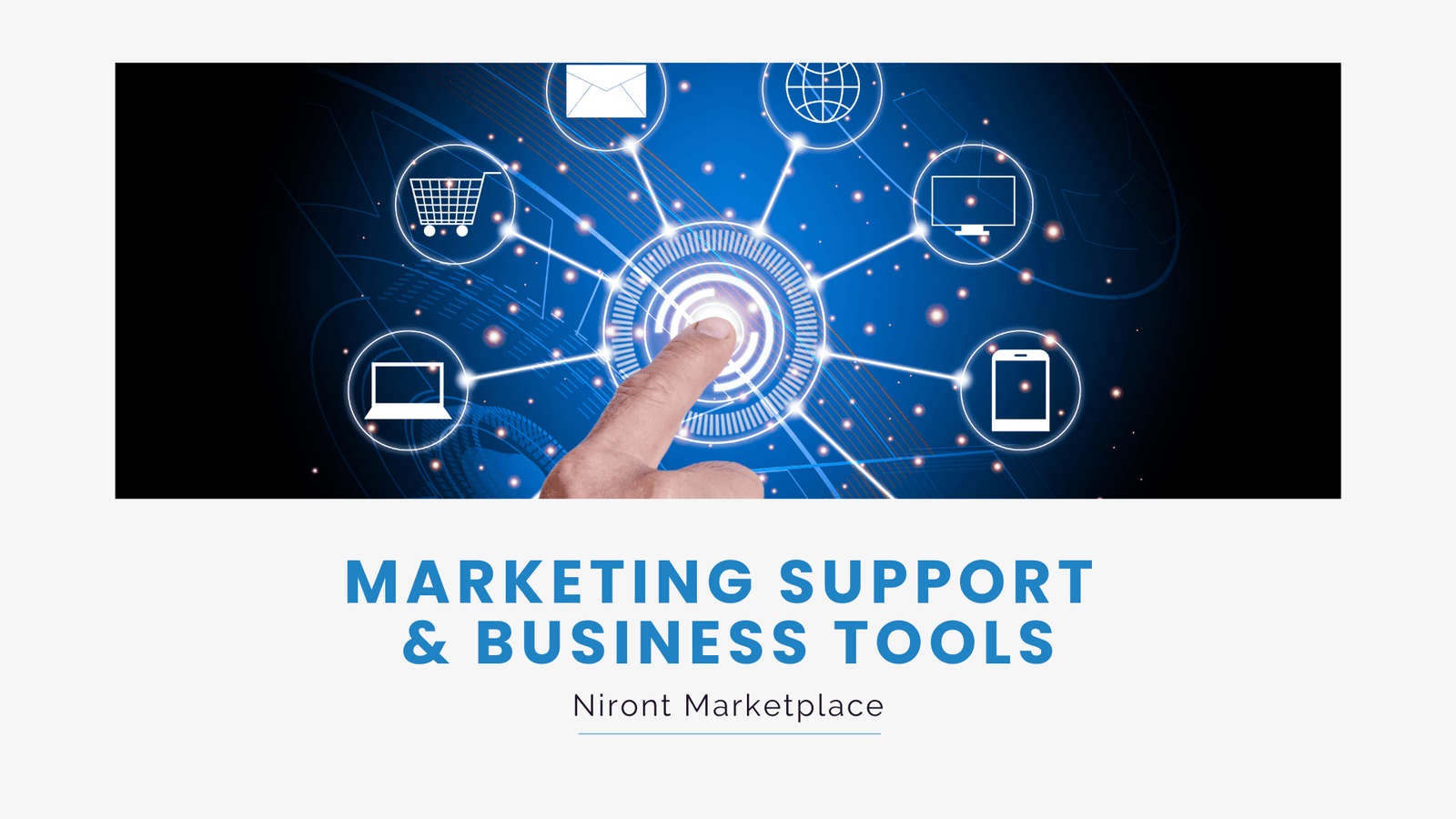 Does Niront Marketplace offer marketing support and business tools? - NIRONT Marketplace