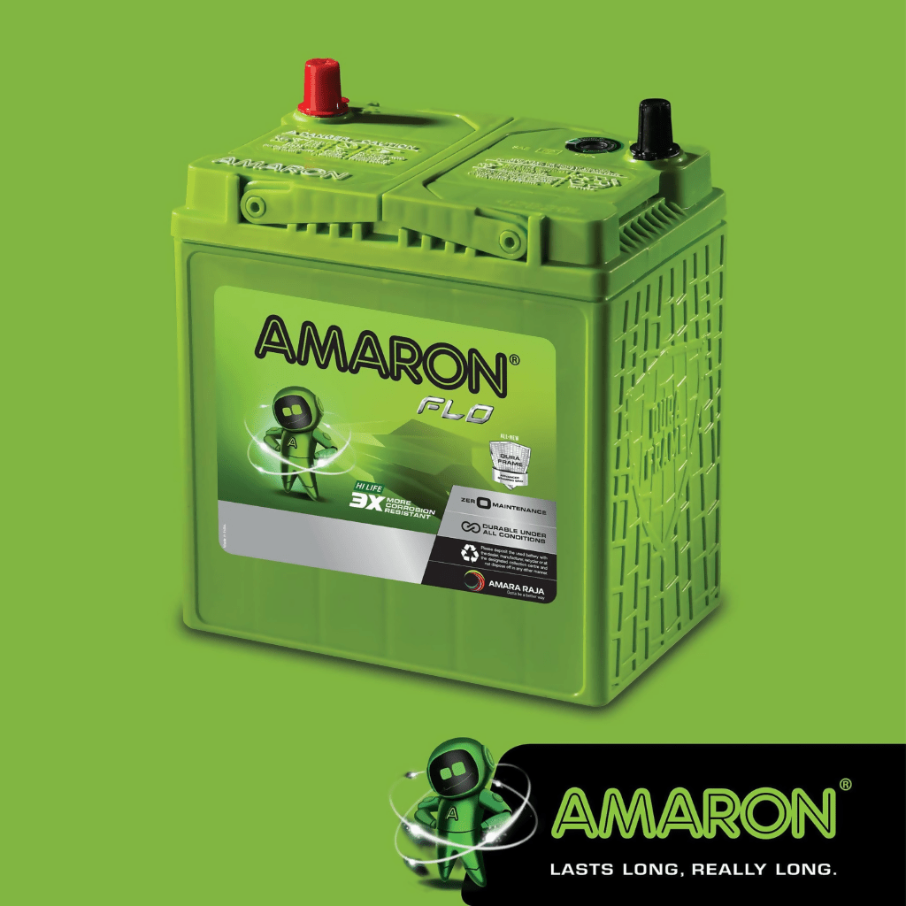 អាម៉ារុន ឌីស 100 អំពែរ / AMaron DIN 100 AH - Battery