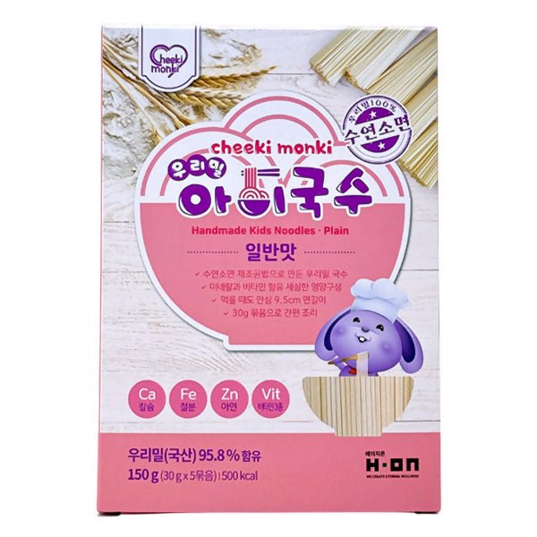 គុយទាវកូនក្មេង 12m+ Cheeki Monki Plain Noodle 150g - អាហារក្មេង (Baby Food)