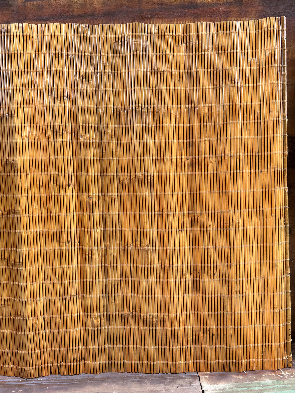 1.5x3m រនាំងឬស្សីបាញ់ពណ៌ Bamboo Blind with Paint - Others