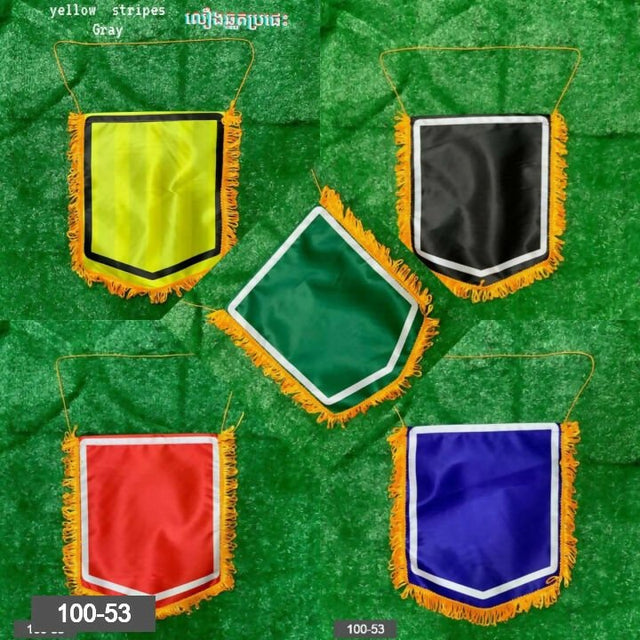 ទង់ក្រុម... ឆ្នូតពណ័ ម៉ូតថ្មី ទំហំ. 30x25cm - Accessories