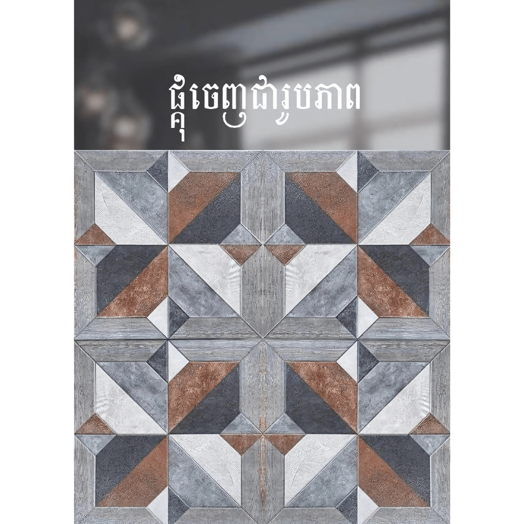 ការ៉ូសាច់ស្ងួតខ្នាត 40x40 - គីមីសំណង់ (CONSTRUCTION CHEMICAL PAINT)