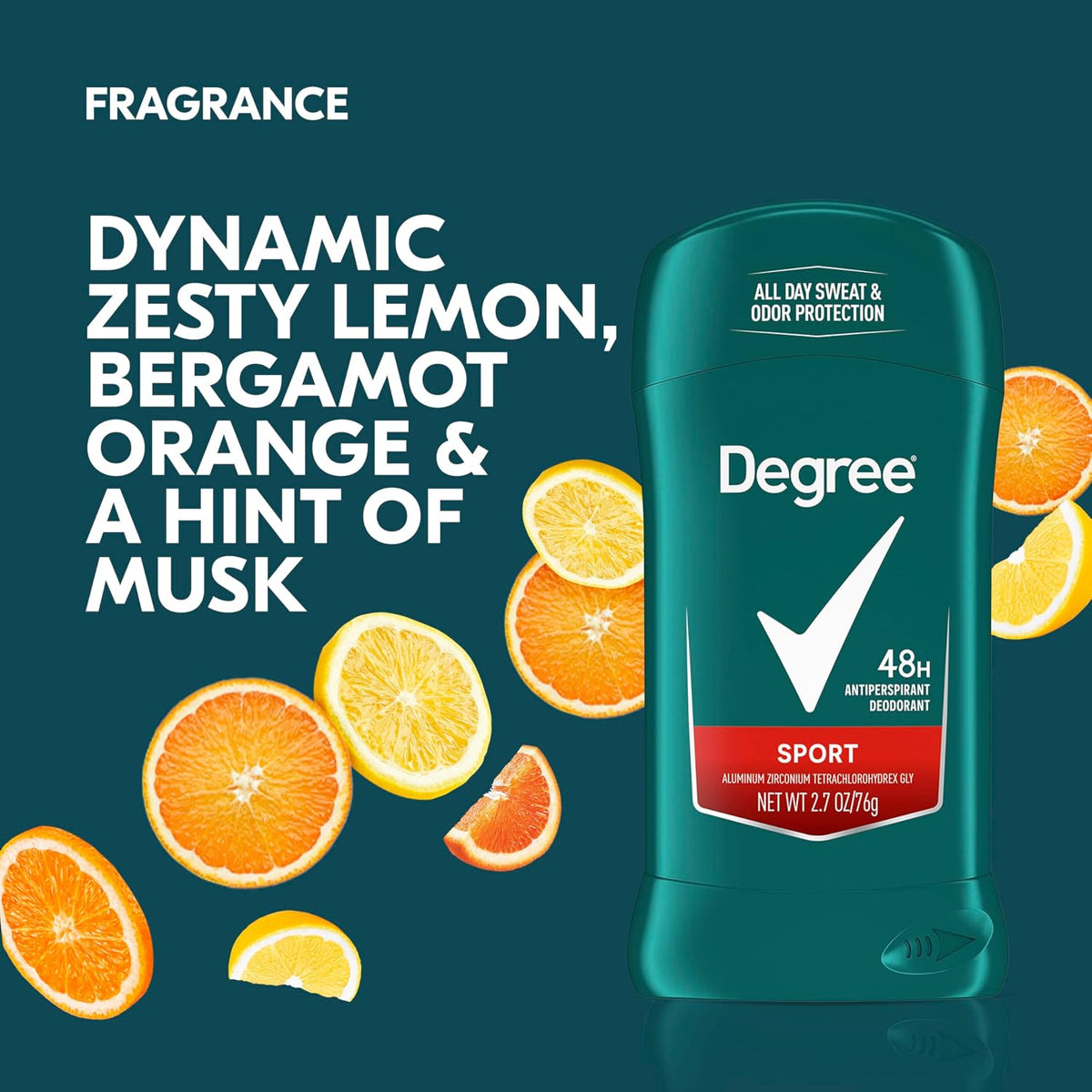 Degree Original Dry Protection Antiperspirant Sport 2.7 - For Men