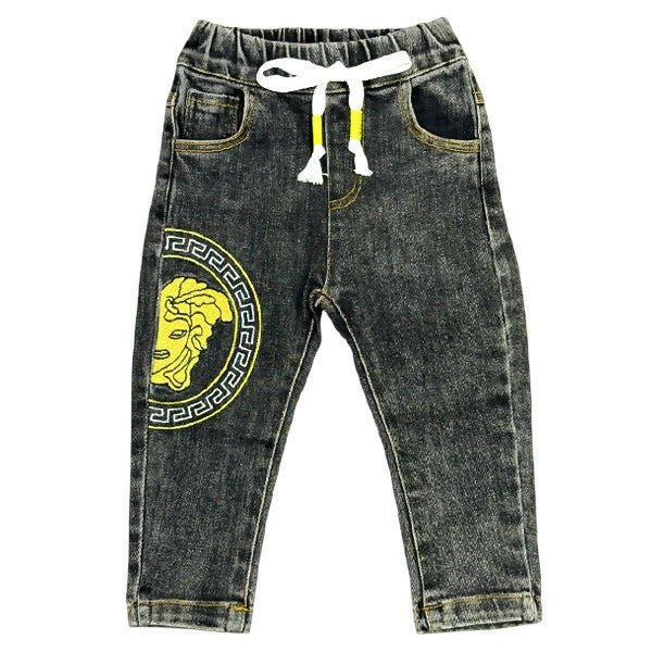 ខោខូវប៊យវែងយឺតប្រុស 98312 C.P.Xiong Boy/Girl Jeans (Long) 80 - 120y - ឈុតកាដូ (Gift Sets)