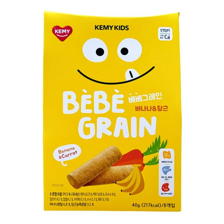 នំក្មេង 9m+ Kemy Bebe Grain Banana 40g - នំកូនក្មេង (Baby Cakes)