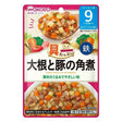 បបរក្មេង 9m+ Wakodo Stewed Pork With Vegetable 80g - ម្សៅបបរ (Porridge Powder)