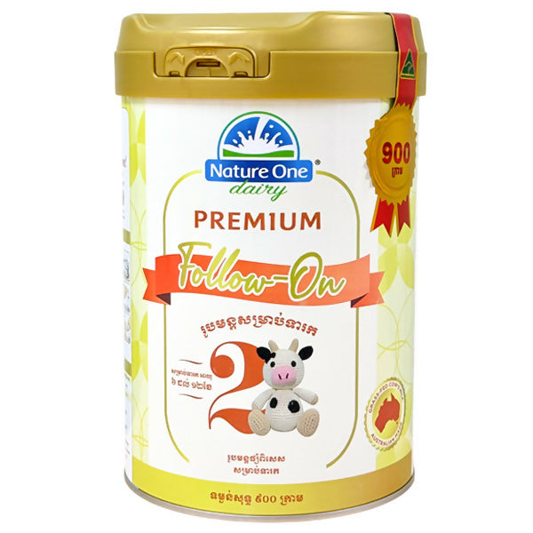 ម្សៅទឹកដោះគោ Nature One Dairy Premium Step2 (900g)