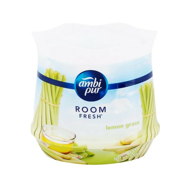 ជែលក្រអូប Ambi Pur Freshing Lemon Grass 180g - ស្ព្រៃយ៍បាញ់ សម្លាប់មេរោគ សំភារៈការពារសត្វល្អិត (Disinfectant Spray, Insect Repellent Supplies)