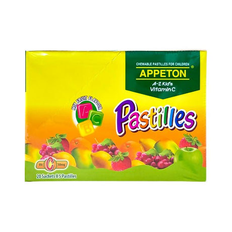ស្ករ Appeton Pastilles A - Z 5x20s - ស្ករវីតាមីន (Vitamin Sugar)