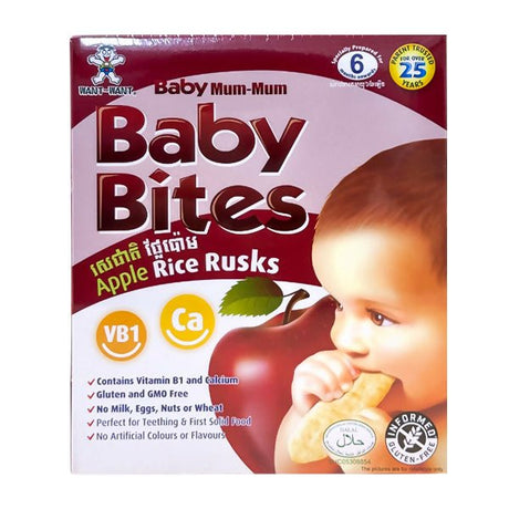 នំកូនក្មេង Baby Bites Apple 50g - នំកូនក្មេង (Baby Cakes)