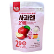 យ៉ាអ៊ួរក្រៀម BeBe Dang Yogurt Cube Apple 16g 8m+ - នំកូនក្មេង (Baby Cakes)