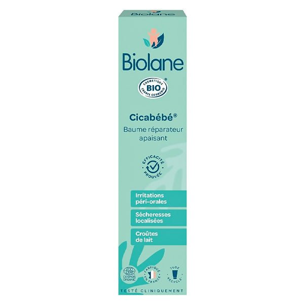 ក្រែមព្យាបាលការរលាក Biolane Cicabebe 40ml 0m - 15y - ឡេរនិងគ្រីមសម្រាប់ក្មេង (Baby Lotions & Creams)