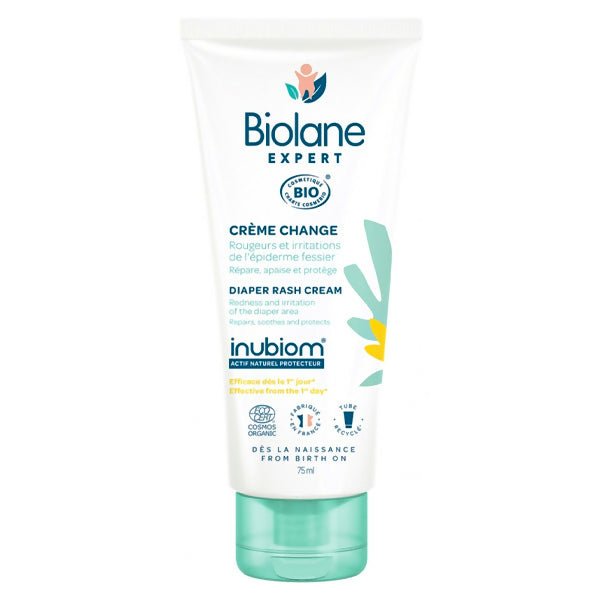 ក្រែមព្យាបាល Biolane Diaper Change Cream 75ml 0m - 15y - ឡេរនិងគ្រីមសម្រាប់ក្មេង (Baby Lotions & Creams)