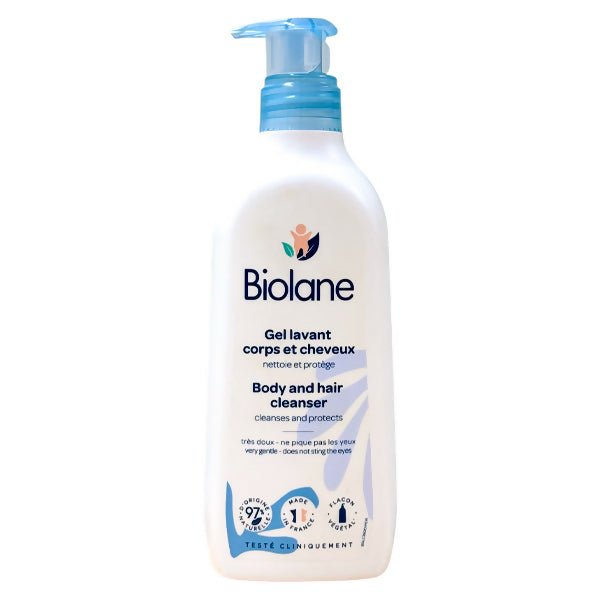 សាប៊ូក្មេង Biolane Gel Corps Et Cheveux Body & Hair Cleanser 350ml - សាប៊ូកក់ ដុសកូនក្មេង (Baby Shampoo Body Wash)