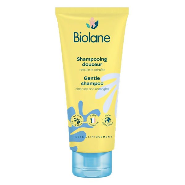 សាប៊ូកក់សក់ទឹកឃ្មុំ Biolane Gentle Shampoo 0m - 15y (200ml) - សាប៊ូកក់ ដុសកូនក្មេង (Baby Shampoo Body Wash)