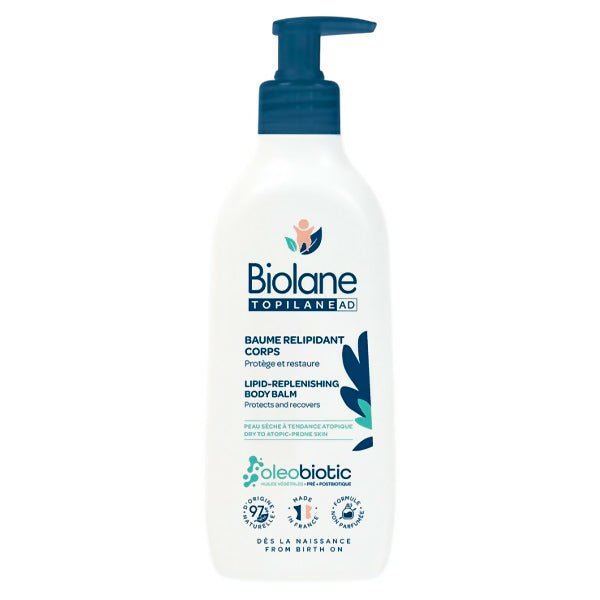 ឡេក្រមួនលាបខ្លួន Biolane Lipid - Replenishing Body Balm 0m - 15y (350ml) - ឡេរនិងគ្រីមសម្រាប់ក្មេង (Baby Lotions & Creams)