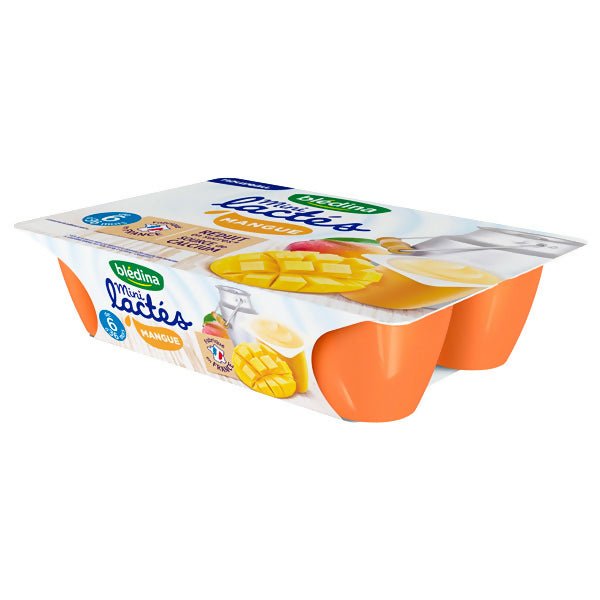 យ៉ាអ៊ួក្មេង Bledina Min Mango Yogurt 6m+ - ទឹកផ្លែឈើ & អាហារក្មេង (Fruit juice & baby food)