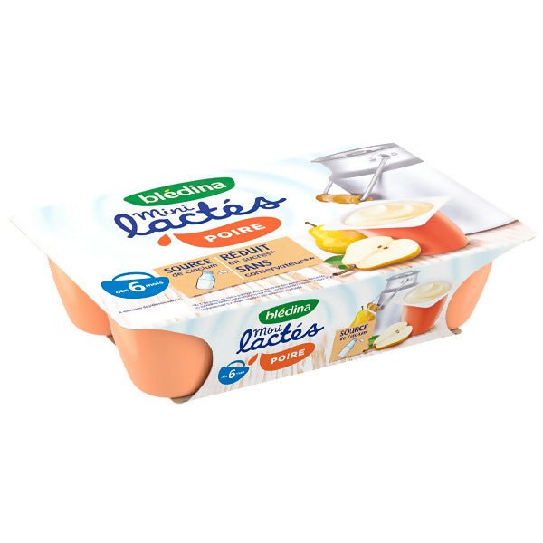 យ៉ាអ៊ួក្មេង Bledina Mini Poire Yogurt 6m+ - ទឹកផ្លែឈើ & អាហារក្មេង (Fruit juice & baby food)