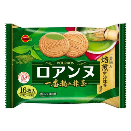 នំក្មេង Bourbon Roanne Green Tea Flavor 4y+ - ស្ករគ្រាប់ & នំ (Candy & Cake)