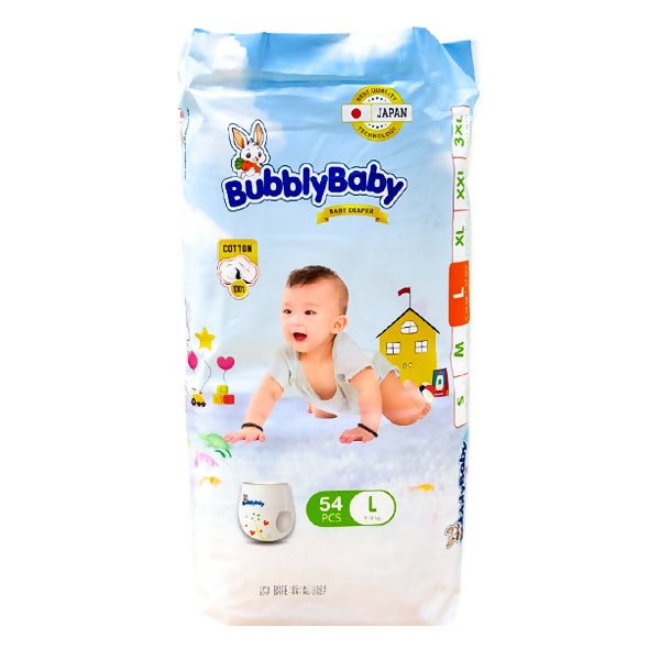 ខោរទឹកនោមស្លៀក Bubblybaby L54pcs - ខោទឹកនោម (Diapers)