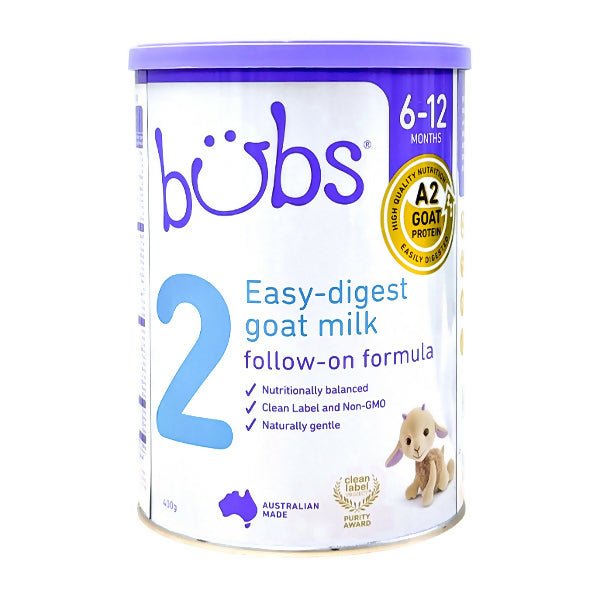 ម្សៅទឹកដោះពពែ bÜbs® Goat 2(400g) Australian Goat Milk 6 - 12m+ - ម្ស៉ៅទឹកដោះគោ & ទឹកដោះគោទឹក (Milk Powder & Milk)