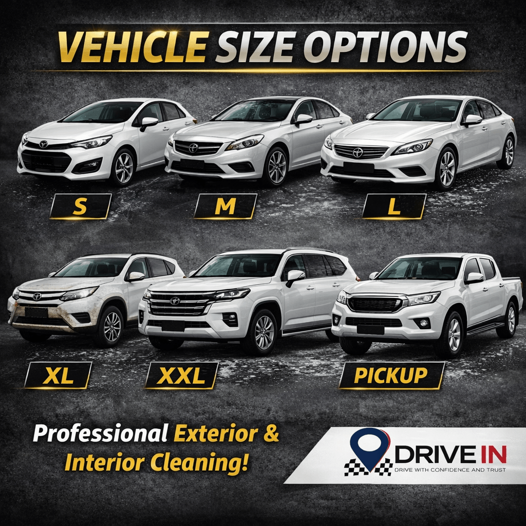 លាងឡាន Car Wash Service - Drive In (DI) - Car Maintenance