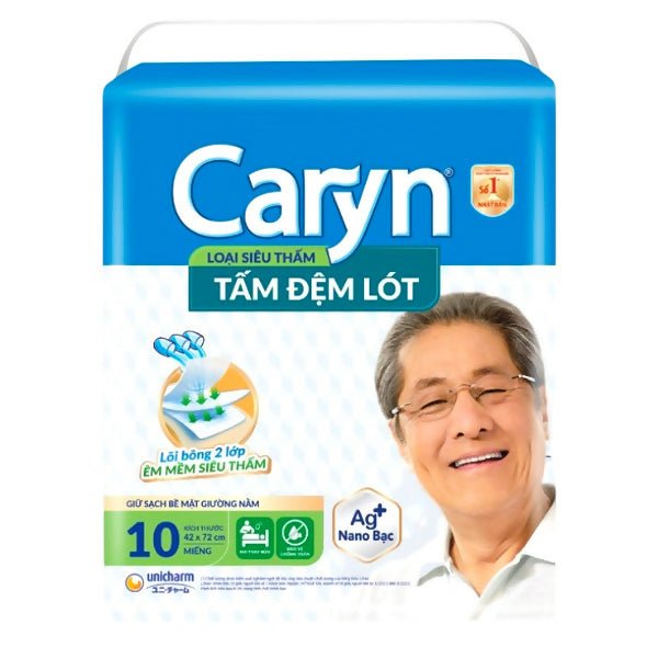 កម្រាលមនុស្សចាស់ Caryn 10PCS - ខោទឹកនោម (Diapers)