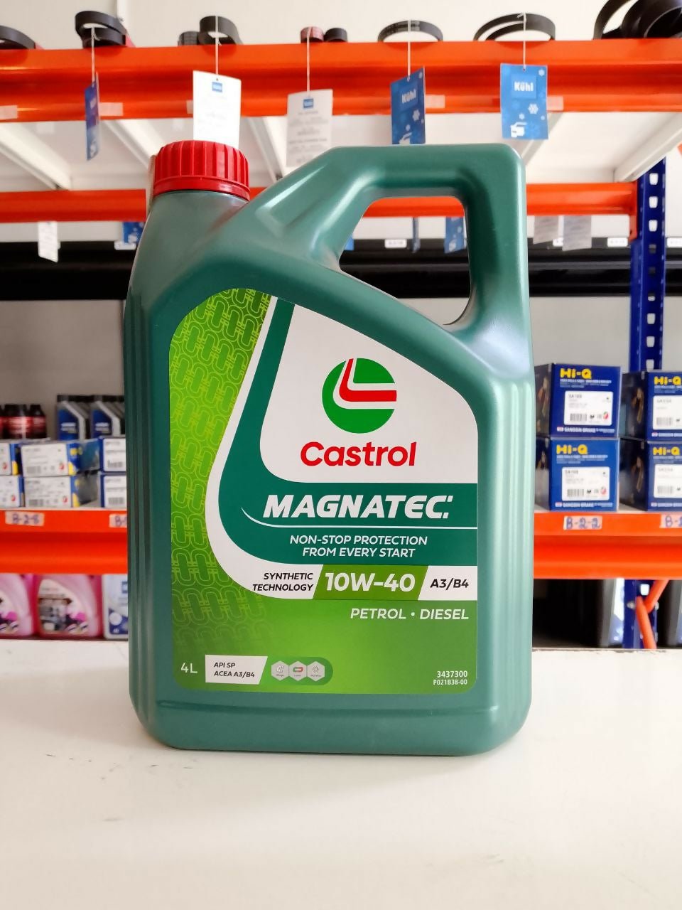 ប្រេងម៉ាស៊ីន Castrol 10W - 40 4L - Automotive Parts
