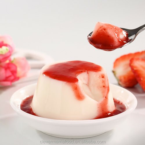 Clever Mama 125g Lactobacillus Strawberry Pudding - Healthy Food