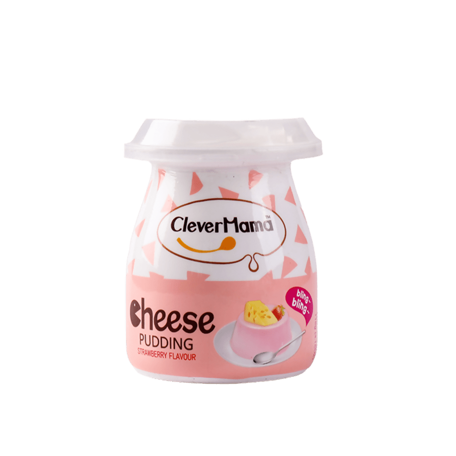 Clever Mama Cheese Pudding Strawberry Flavour - Healthy Food