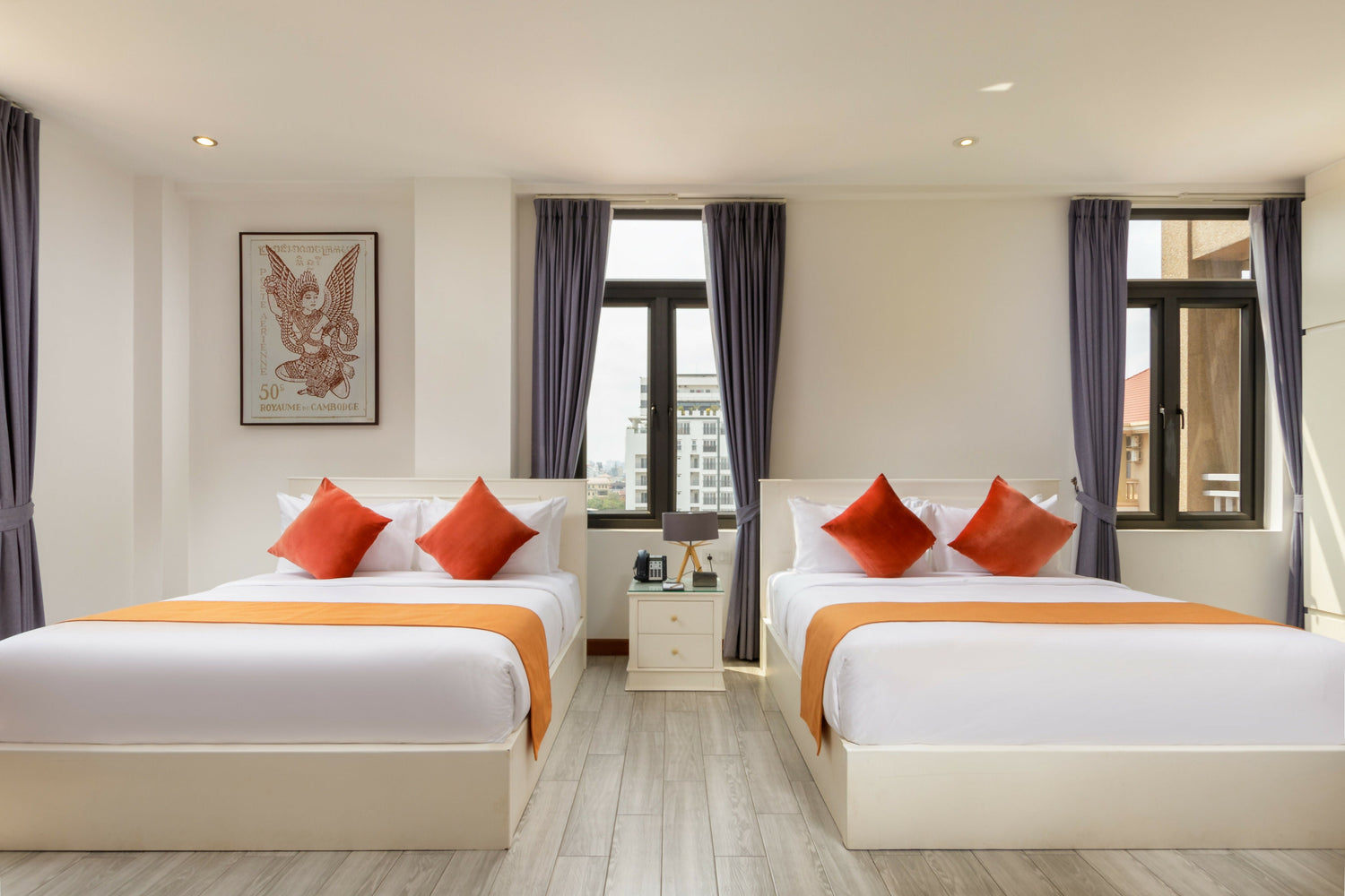 Cocoon Suite Queen With Balcony - JAYA Suites Hotel Phnom Penh Cambodia - Family Suite