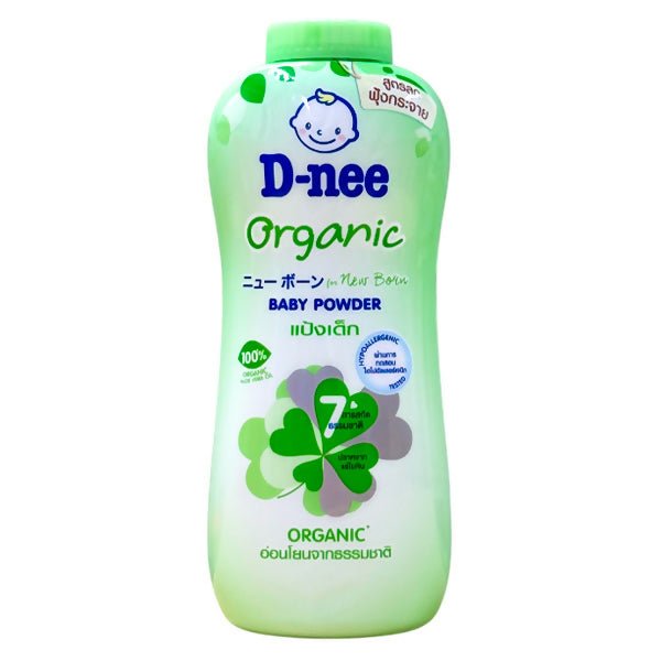 ម្សៅក្មេង D - Nee Pure Baby Power Organic 450g - ប្រភេទម្សៅលាបខ្លួនក្មេង (Baby Body Powders)