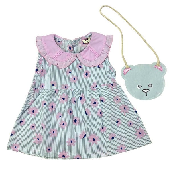 រ៉ូបកូនង៉ែតតូចៗ D0000184 Baby Cute Dress Mixed Style - ឈុតកាដូ (Gift Sets)