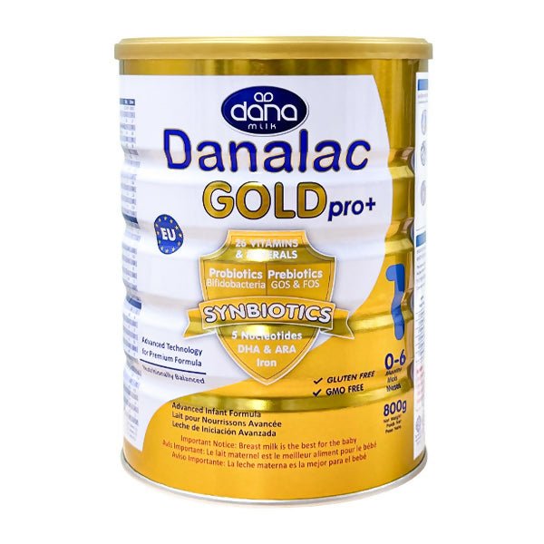 ម្សៅទឹកដោះគោ Danalac Gold Pro+ 1 (800g) - ម្ស៉ៅទឹកដោះគោ & ទឹកដោះគោទឹក (Milk Powder & Milk)