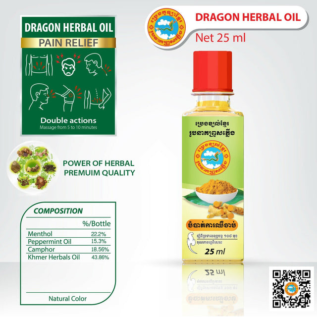 Dragon Herbal Oil 25ml - Others