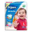 ខោទឹកនោមបកបិទ Drypers L58pcs Wee Wee Dry - ខោទឹកនោម (Diapers)