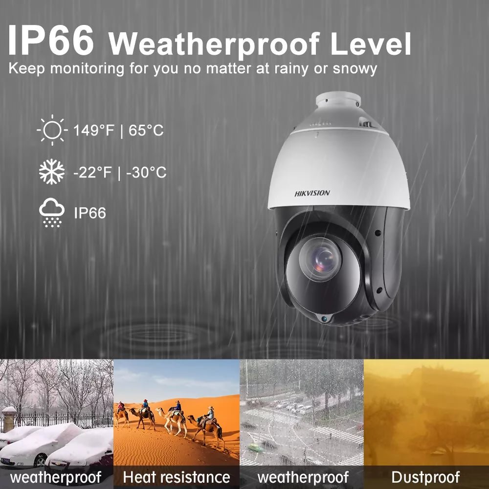 DS - 2DE4425IW - DE 4 MP 25 × Network IR Speed Dome Camera Hikvision - Camera Security (CCTV)