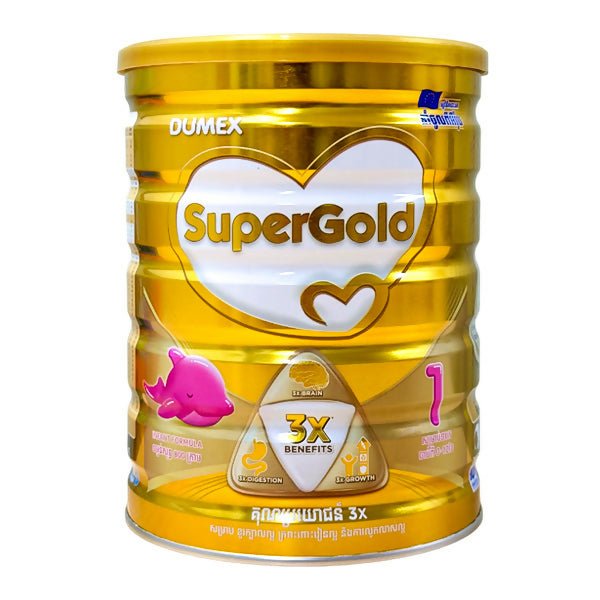 ម្សៅទឹកដោះគោ Dumex SuperGold Step1 (800g) New - ម្ស៉ៅទឹកដោះគោ & ទឹកដោះគោទឹក (Milk Powder & Milk)