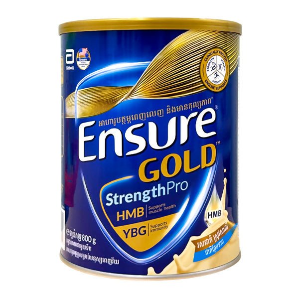 ម្សៅទឹកដោះគោ Ensure Gold រសជាតិស្រូវសាលី 800g - ម្ស៉ៅទឹកដោះគោ & ទឹកដោះគោទឹក (Milk Powder & Milk)