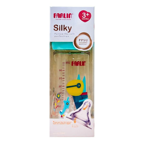 ដប Farlin AB92009(B) Silky PPSU Feeding Bottle 270ml - ដបដោះគោ ដបទឹក & ក្បាលប្តូរ (Milk Bottle Water Bottle & Changing Pads)