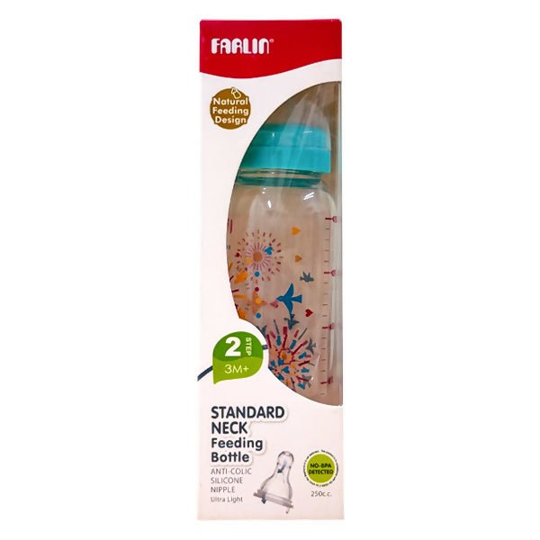 ដបទឹកដោះគោ Farlin Pastel Feeding Bottle 90z - ដបដោះគោ ដបទឹក & ក្បាលប្តូរ (Milk Bottle Water Bottle & Changing Pads)