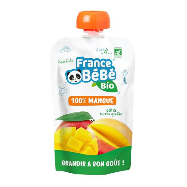 អាហារក្មេង France BeBe Mangue 100% - ទឹកផ្លែឈើ & អាហារក្មេង (Fruit juice & baby food)