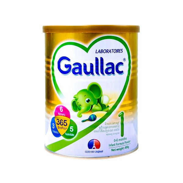ម្សៅទឹកដោះគោ Gaullac Step1 400g - ម្ស៉ៅទឹកដោះគោ & ទឹកដោះគោទឹក (Milk Powder & Milk)