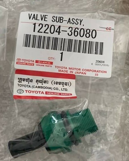 Genuine Toyota VALVE SUB - ASSY, VENTILATION - Automotive Parts