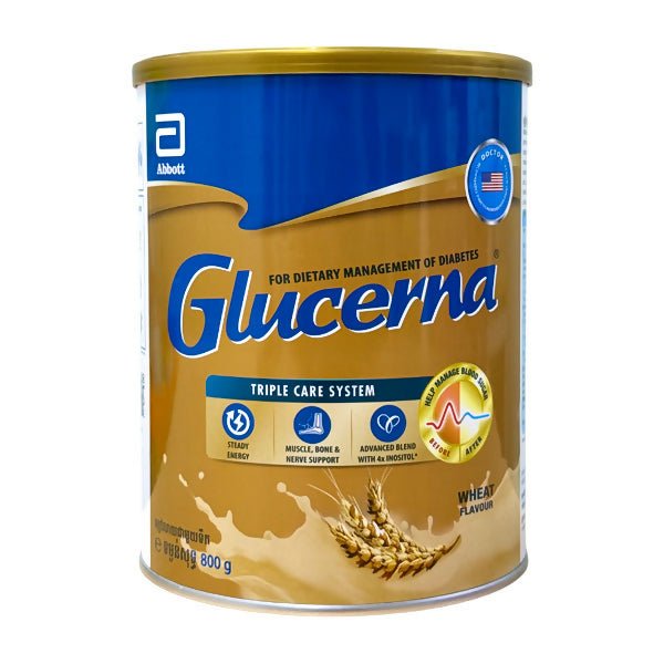 ម្ស៉ៅទឹកដោះគោ Glucerna Triple Care Wheat 850g - ម្ស៉ៅទឹកដោះគោ & ទឹកដោះគោទឹក (Milk Powder & Milk)