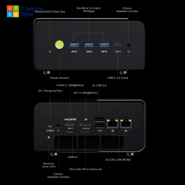 GMKtec NucBox K15 Mini PC - Desktop Computers
