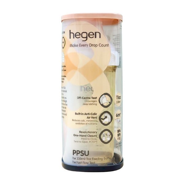 ដប Hegen 11oz Feeding Bottle - ដបដោះគោ ដបទឹក & ក្បាលប្តូរ (Milk Bottle Water Bottle & Changing Pads)