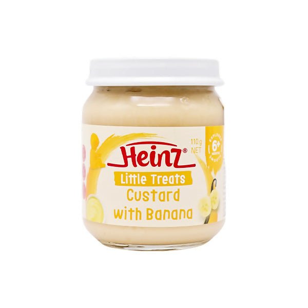 អាហារក្មេង Heinz Custard With Banana 110g - អាហារក្មេង (Baby Food)