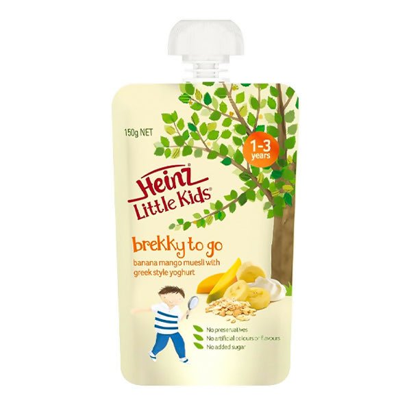 អាហារក្មេង Heinz Little Kids Banana Mango Museli 150g - ទឹកផ្លែឈើ & អាហារក្មេង (Fruit juice & baby food)