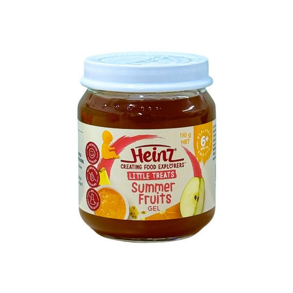 អាហារក្មេង Heinz Summer Fruits Gel 6m+ 110g - ទឹកផ្លែឈើ & អាហារក្មេង (Fruit juice & baby food)